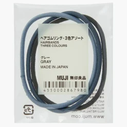 Accessoires Pour Cheveux^Muji Élastiques à cheveux trois couleurs