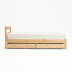 Lits^Muji Lit large double en pin