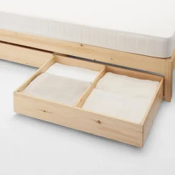 Lits^Muji Lit large double en pin