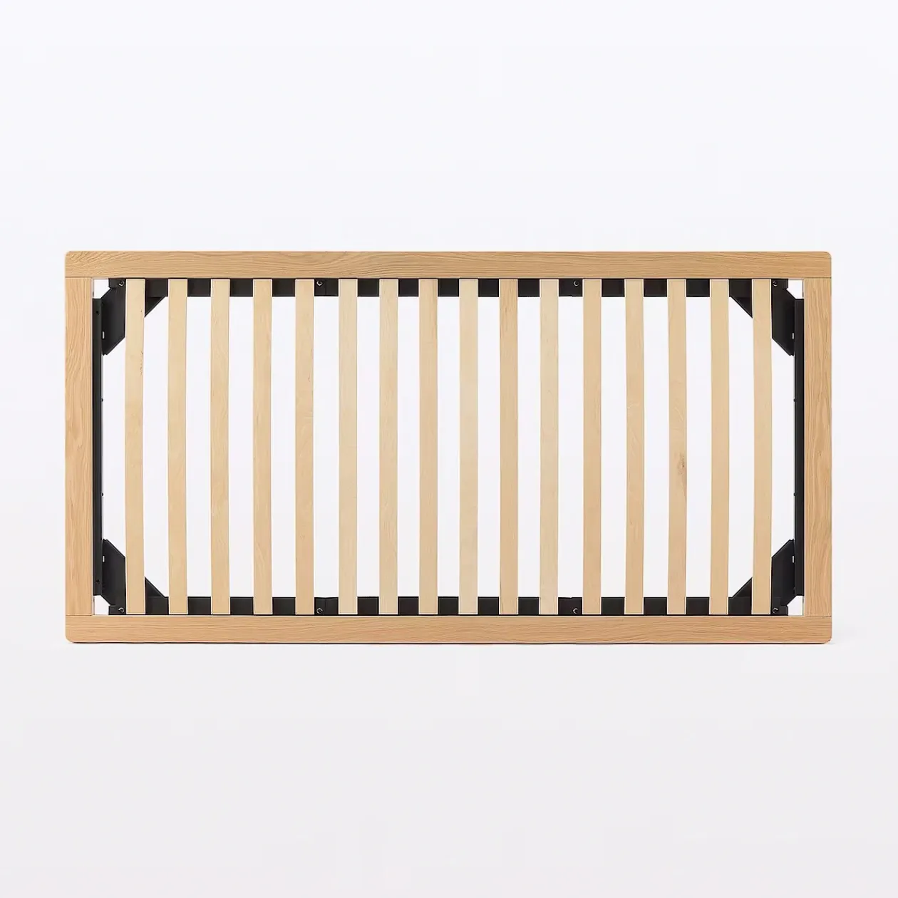 Lits^Muji Lit plateforme simple en chêne