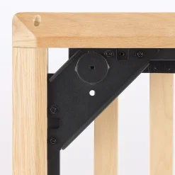 Lits^Muji Lit plateforme simple en chêne