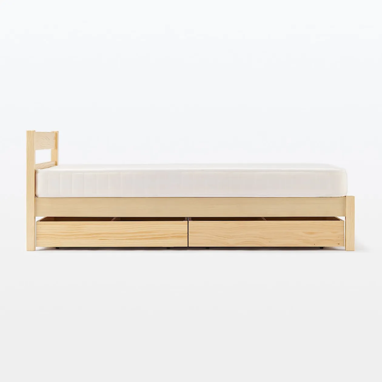 Lits^Muji Lit super king en pin