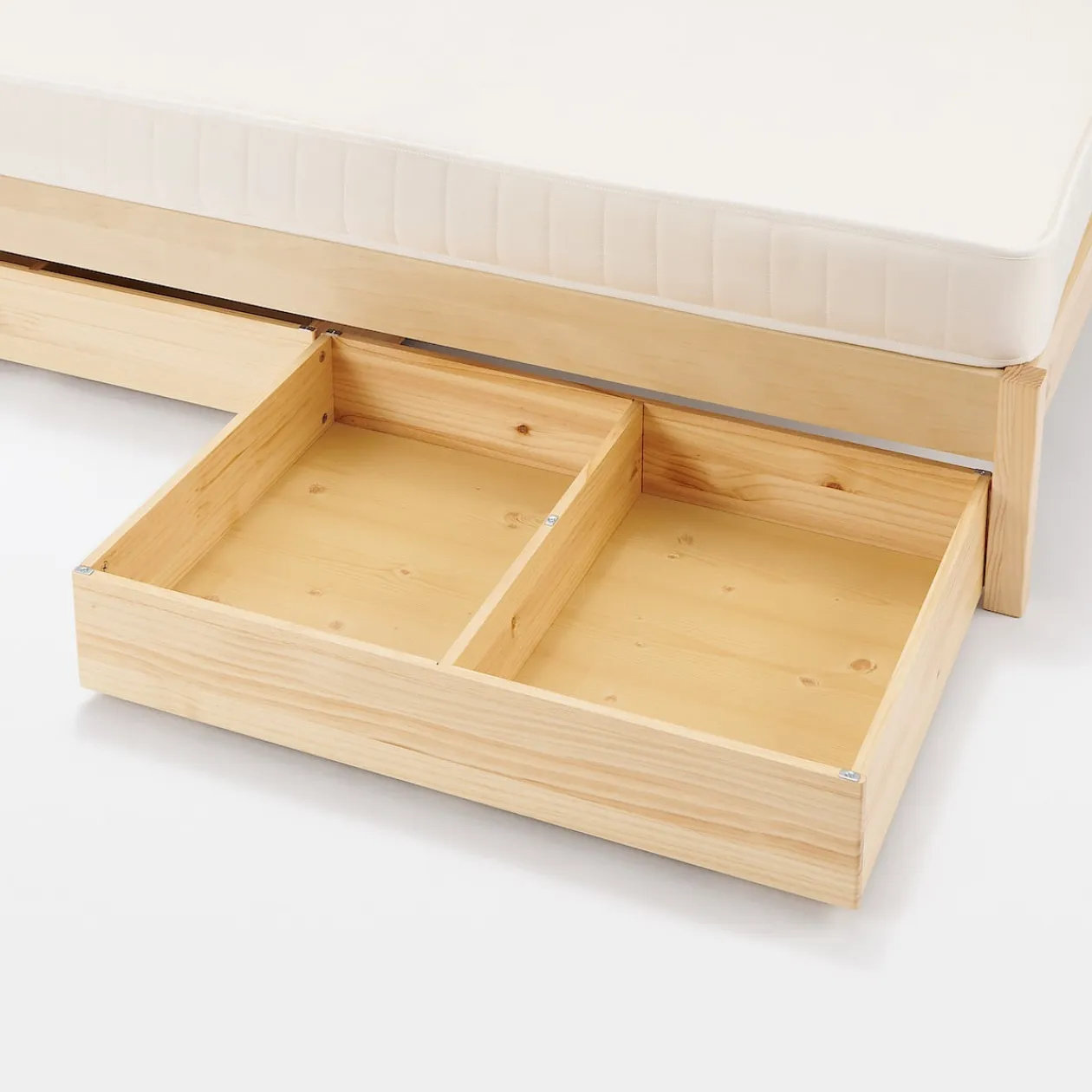 Lits^Muji Lit super king en pin