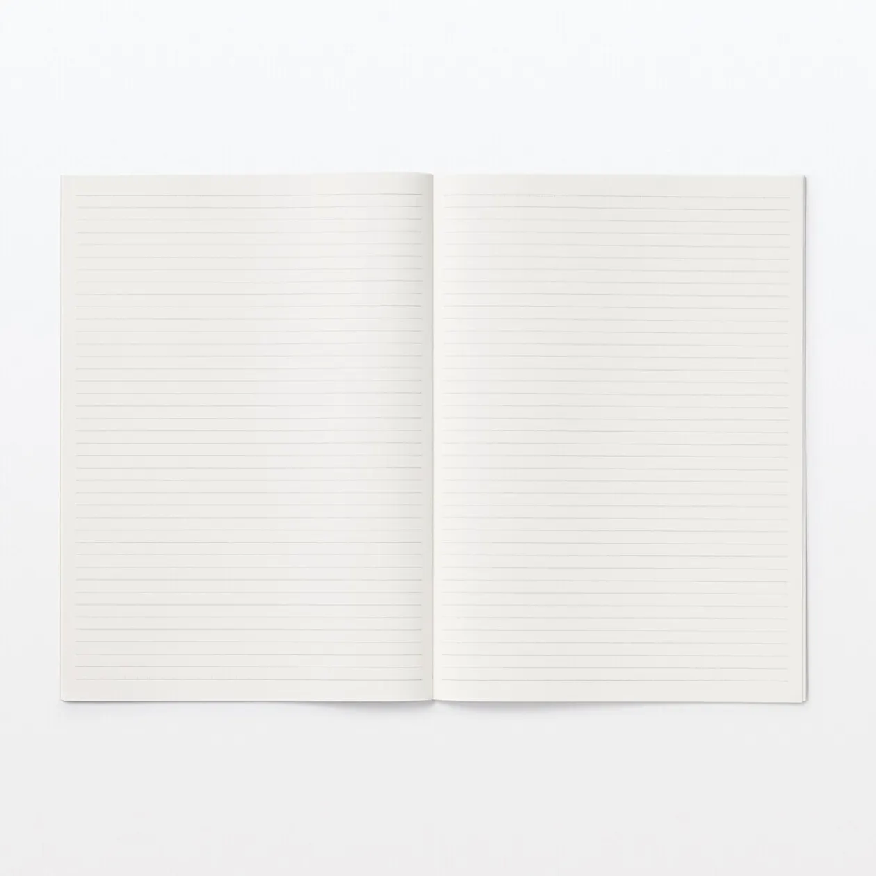 Cahiers À Lignes^Muji Lot de 5 carnets en papier d`arbres de plantation (A4)