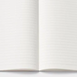 Cahiers À Lignes^Muji Lot de 5 carnets en papier d`arbres de plantation (A4)