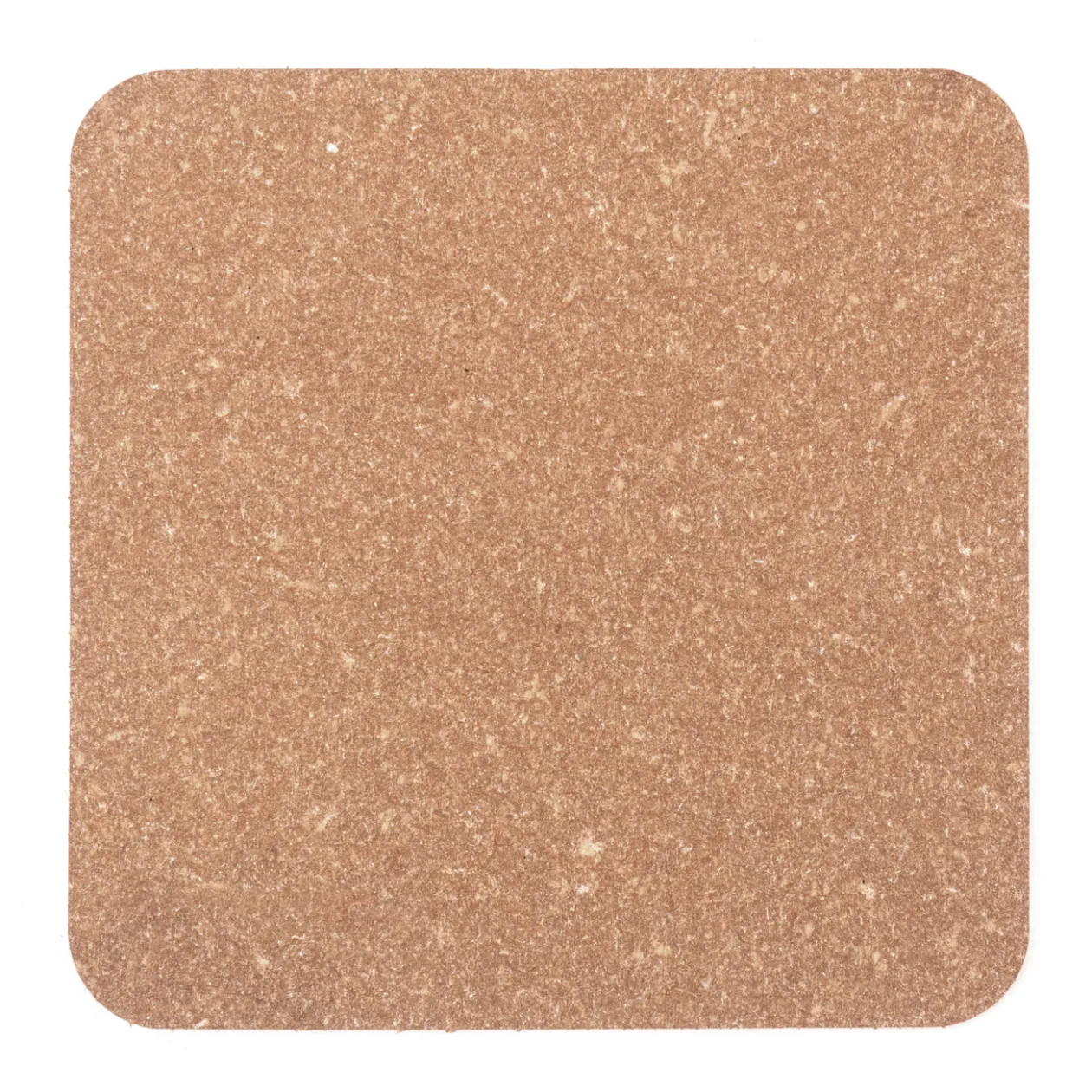 Linge De Table^Muji Lot de 4 dessous de verre rectangulaires en cuir recyclé, Graphite