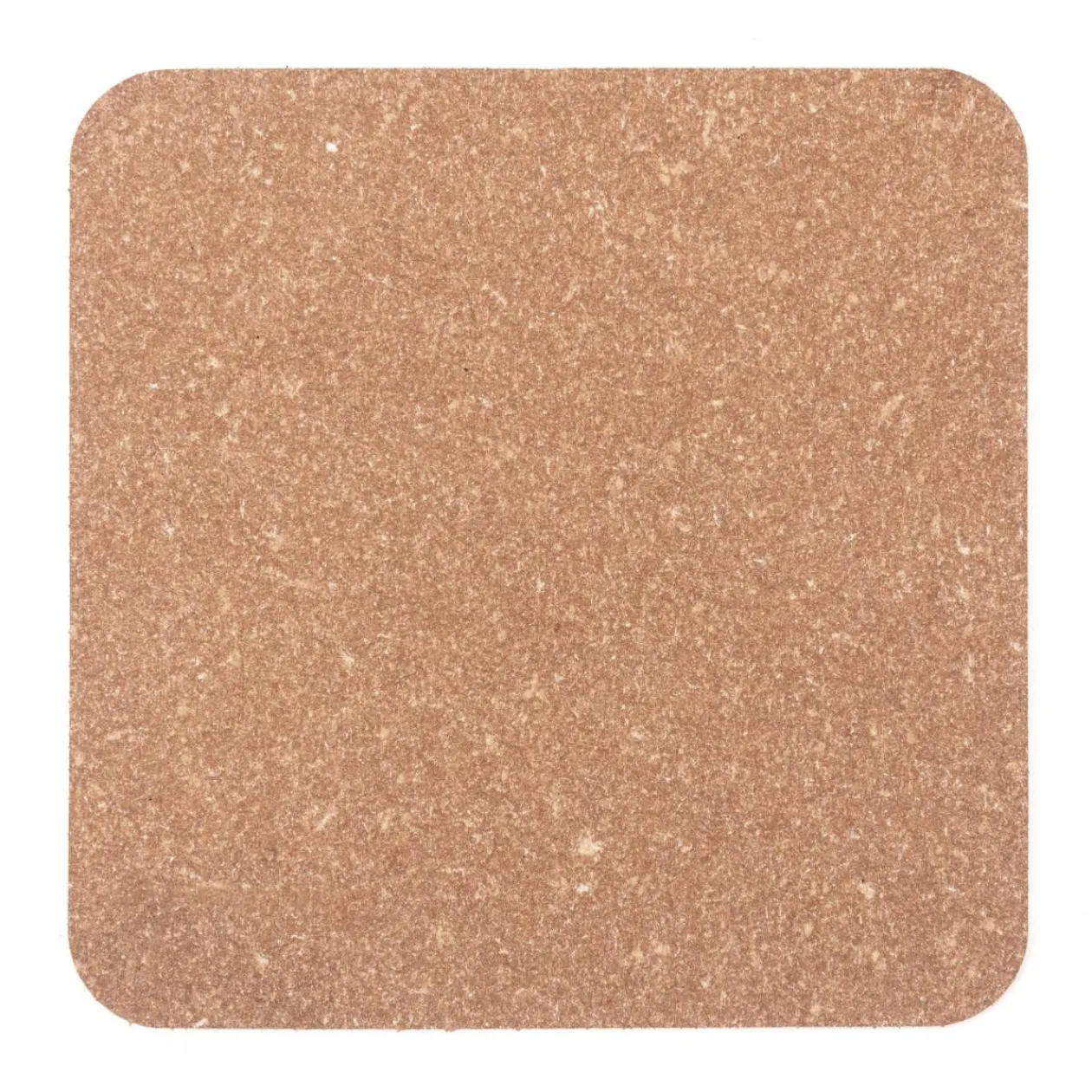 Linge De Table^Muji Lot de 4 dessous de verre rectangulaires en cuir recyclé, Eukalyptus