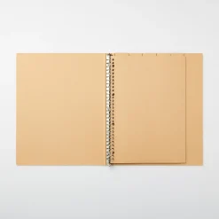 Classeurs^Muji Lot de 5 intercalaires en kraft A4