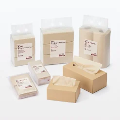 Accessoires De Salle De Bain|Nettoyage^Muji Lot de 6 mouchoirs de poche non blanchis