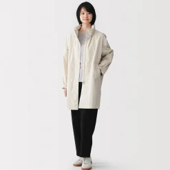 Vestes Et Manteaux^Muji Manteau à capuche amovible déperlant pour femme