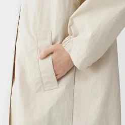Vestes Et Manteaux^Muji Manteau à capuche amovible déperlant pour femme