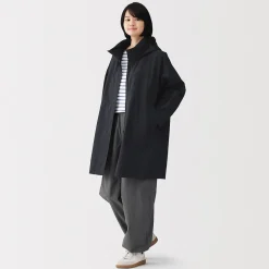 Vestes Et Manteaux^Muji Manteau à capuche amovible déperlant pour femme