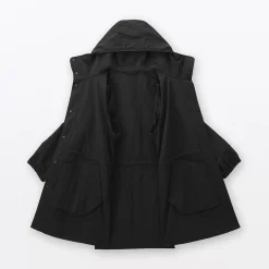 Vestes Et Manteaux^Muji Manteau à capuche en nylon recyclé déperlant pour homme