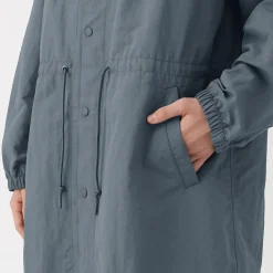 Vestes Et Manteaux^Muji Manteau à capuche en nylon recyclé déperlant pour homme