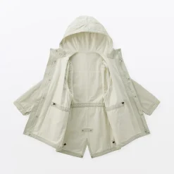 Vestes Et Manteaux^Muji Manteau à capuche en toile de coton léger pour homme