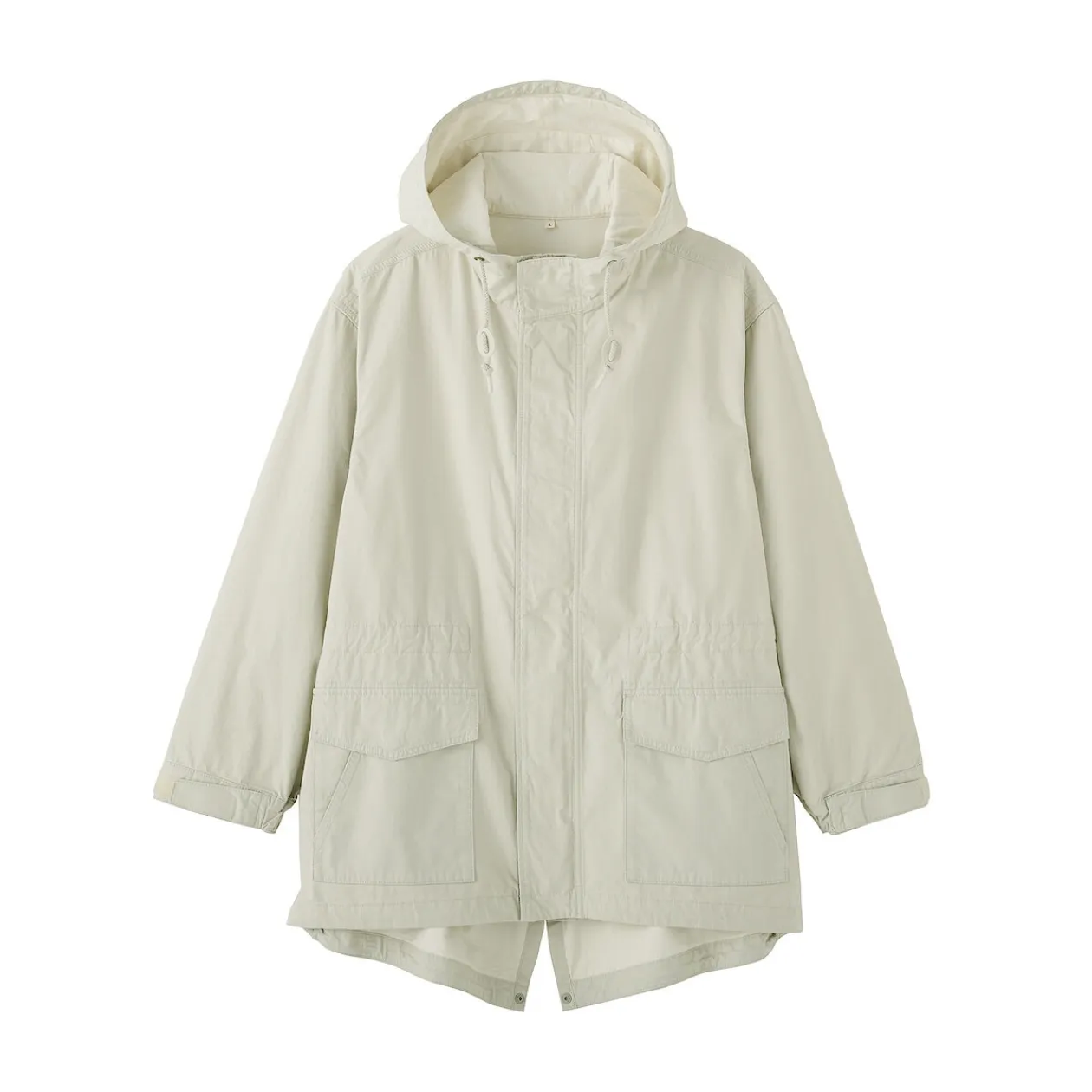 Vestes Et Manteaux^Muji Manteau à capuche en toile de coton léger pour homme