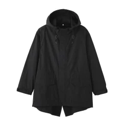 Vestes Et Manteaux^Muji Manteau à capuche en toile de coton léger pour homme
