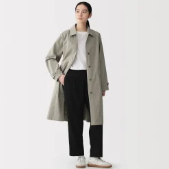Vestes Et Manteaux^Muji Manteau à col montant déperlant pour femme