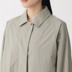Vestes Et Manteaux^Muji Manteau à col montant déperlant pour femme