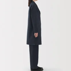 Vestes Et Manteaux^Muji Manteau en denim mélangé kapok pour femme