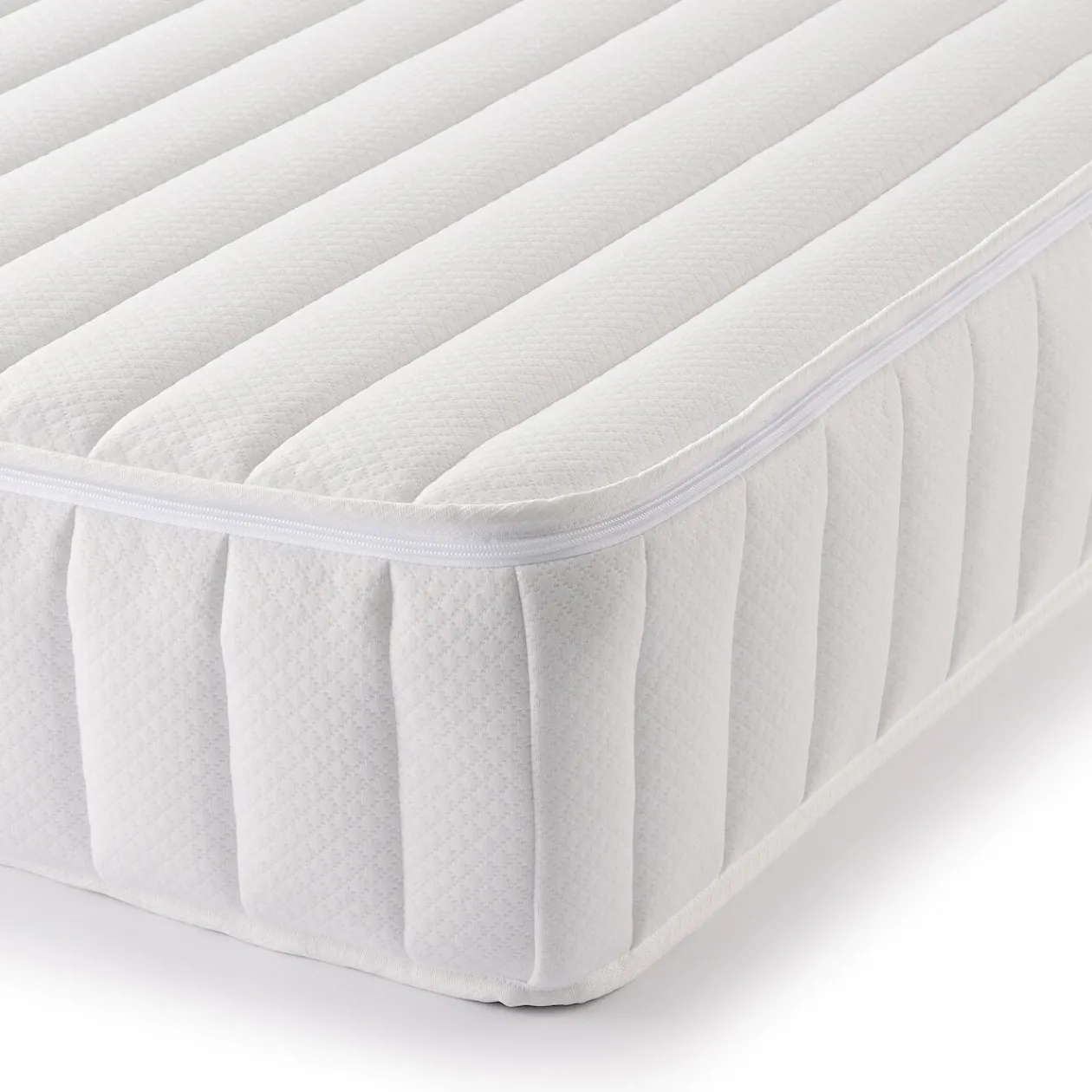 Matelas^Muji Matelas large double à ressorts ensachés haute densité, facile à retourner