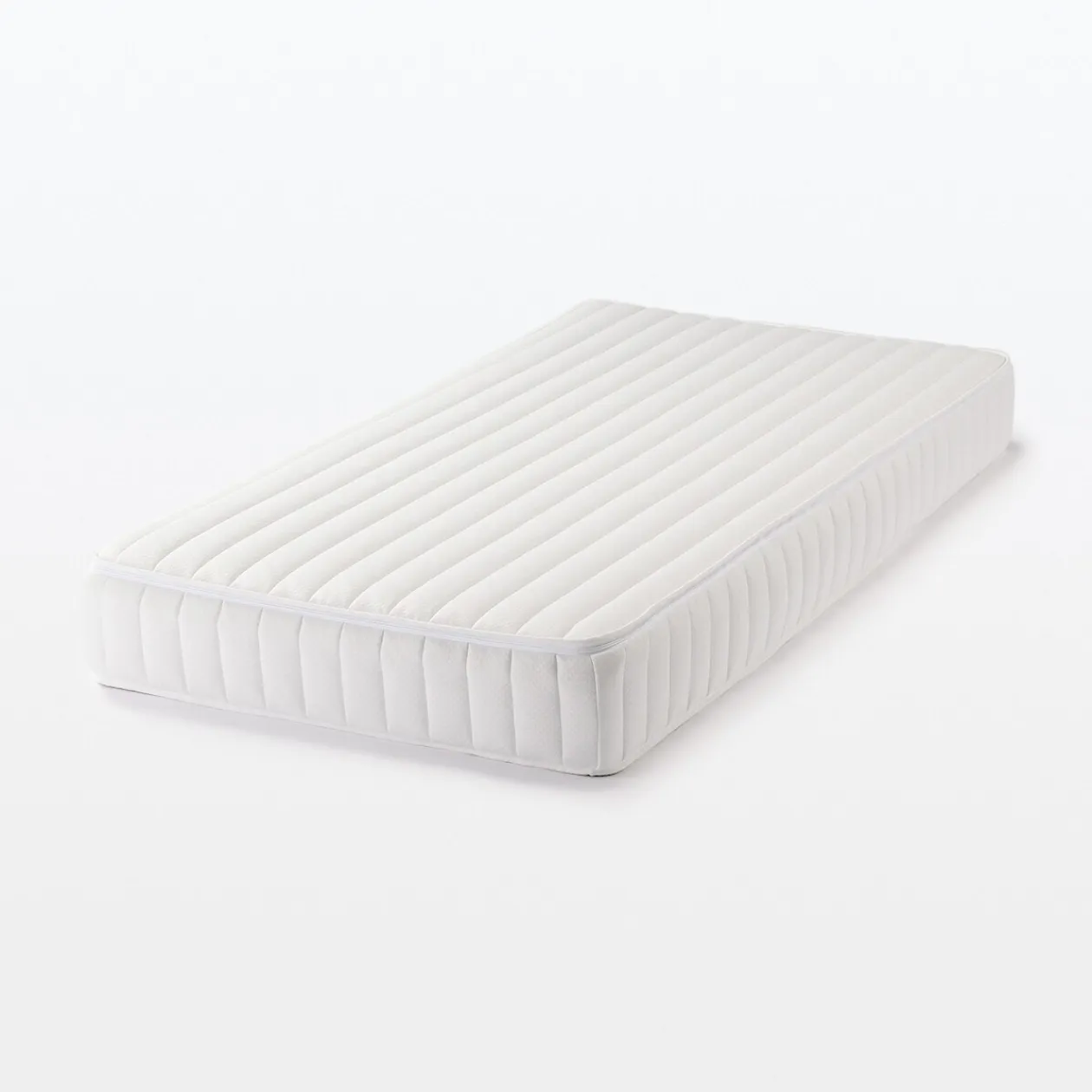 Matelas^Muji Matelas large double à ressorts ensachés haute densité, facile à retourner