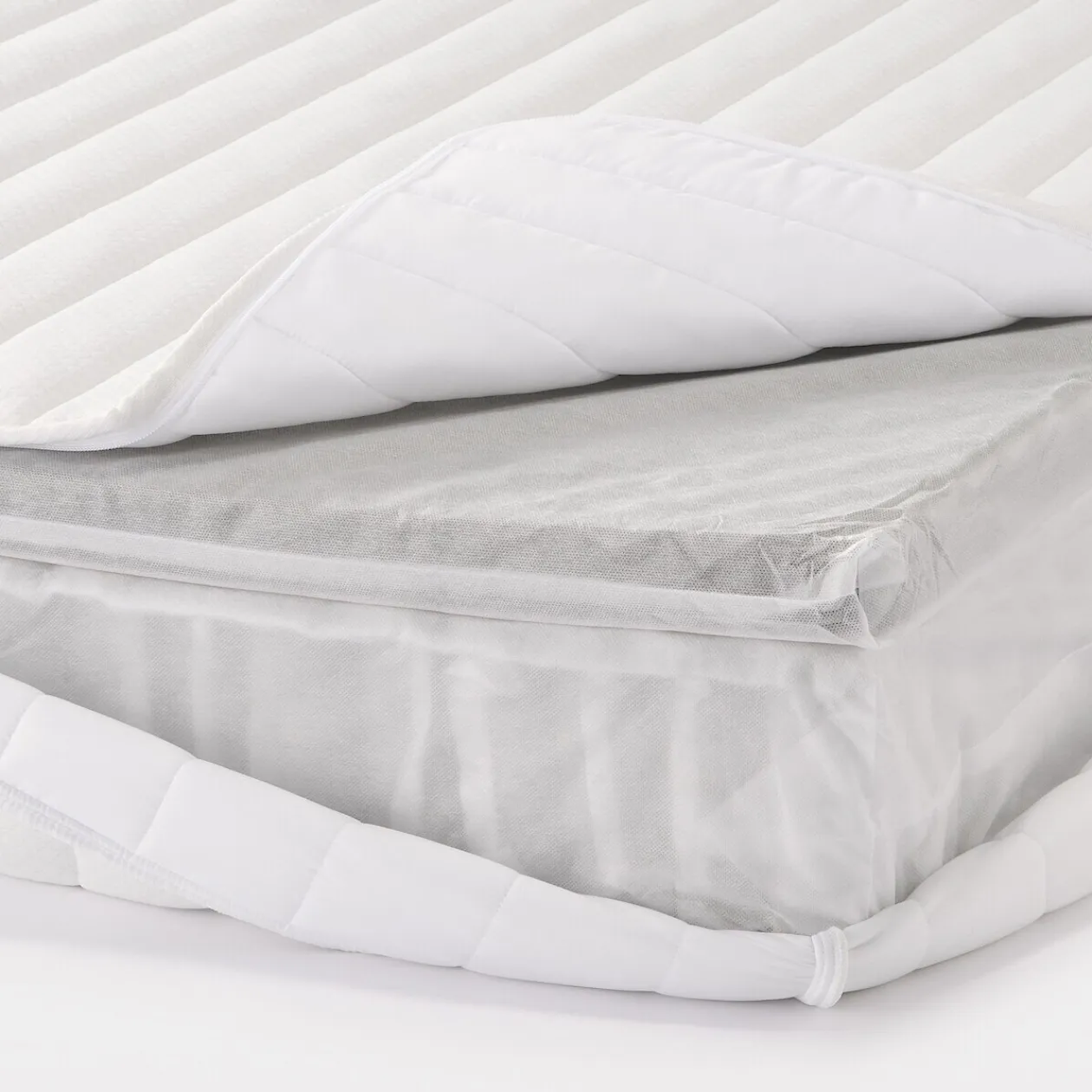 Matelas^Muji Matelas super king à ressorts ensachés haute densité, facile à retourner
