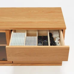 Armoires^Muji Meuble TV en chêne ‐ Moyen