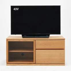 Armoires^Muji Meuble TV en chêne ‐ Moyen