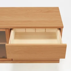 Armoires^Muji Meuble TV en chêne ‐ Moyen