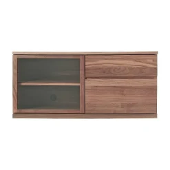 Armoires^Muji Meuble TV en noyer ‐ Moyen