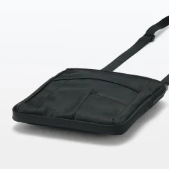 Sacs|Sacs^Muji Mini‐sacoche à bandoulière déperlante avec porte‐stylo Noir