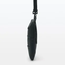 Sacs|Sacs^Muji Mini‐sacoche à bandoulière déperlante avec porte‐stylo Noir