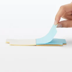 Fournitures De Bureau^Muji Notes adhésives à onglets indexés unis ‐ 3 couleurs