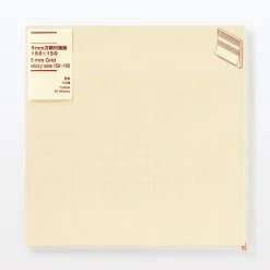 Fournitures De Bureau^Muji Notes adhésives carrées larges à carreaux 5mm