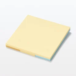 Fournitures De Bureau^Muji Notes adhésives unies carrées double