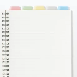 Fournitures De Bureau^Muji Notes autocollantes indexées transparentes ‐ 25 mm, lot de 6