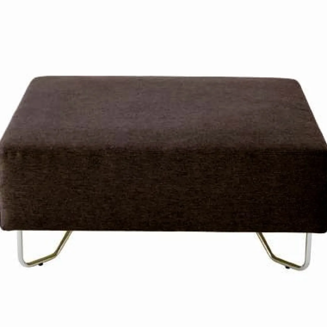 Canapés Et Repose-Pieds^Muji Ottomane de canapé modulable Noir/Marron (Dont Eco‐part. 4,30 €)