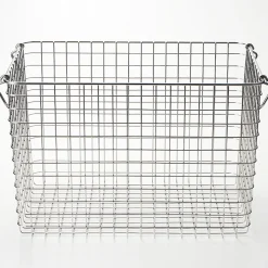 Rangements En Métal^Muji Panier en fil d'acier inoxydable L37X P26X H24cm