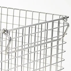 Rangements En Métal^Muji Panier en fil d'acier inoxydable L37X P26X H24cm