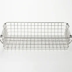 Rangements En Métal^Muji Panier en fil d'acier inoxydable L37X P26 XH8 cm