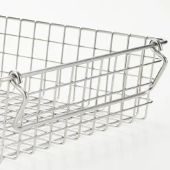 Rangements En Métal^Muji Panier en fil d'acier inoxydable L37X P26 XH8 cm