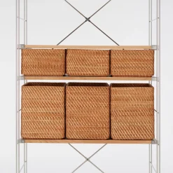 Rangements En Rotin^Muji Panier en rotin M 26x36x16cm