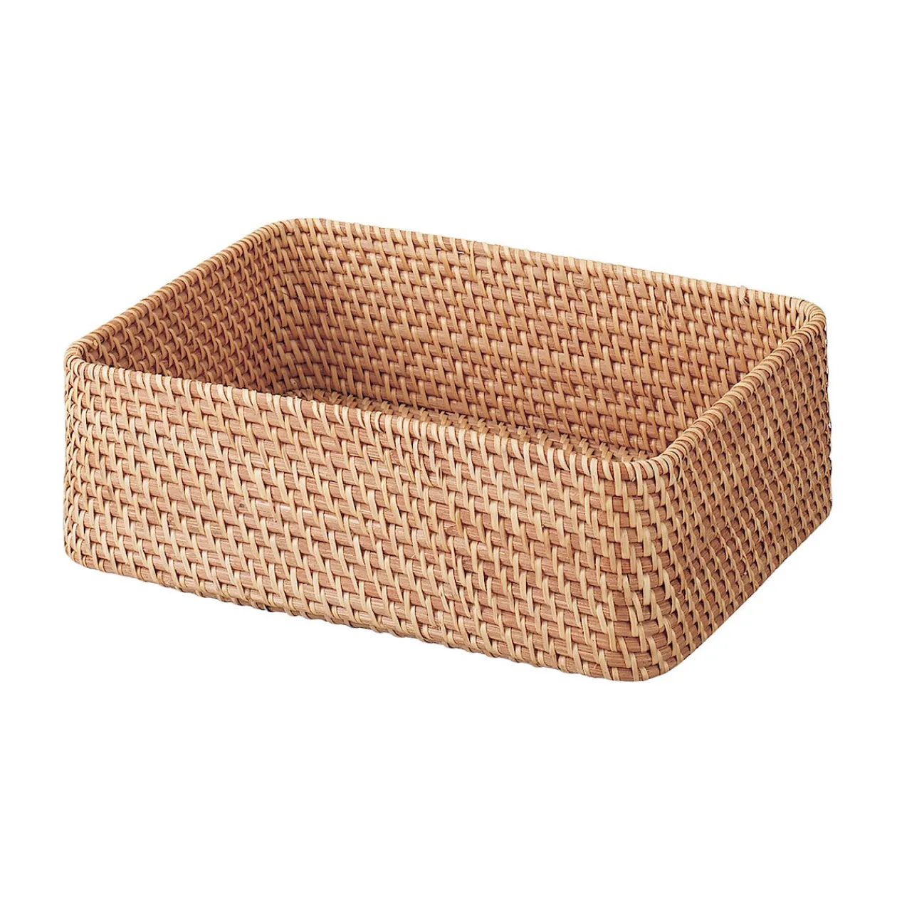 Rangements En Rotin^Muji Panier en rotin S L26xP36xH12cm