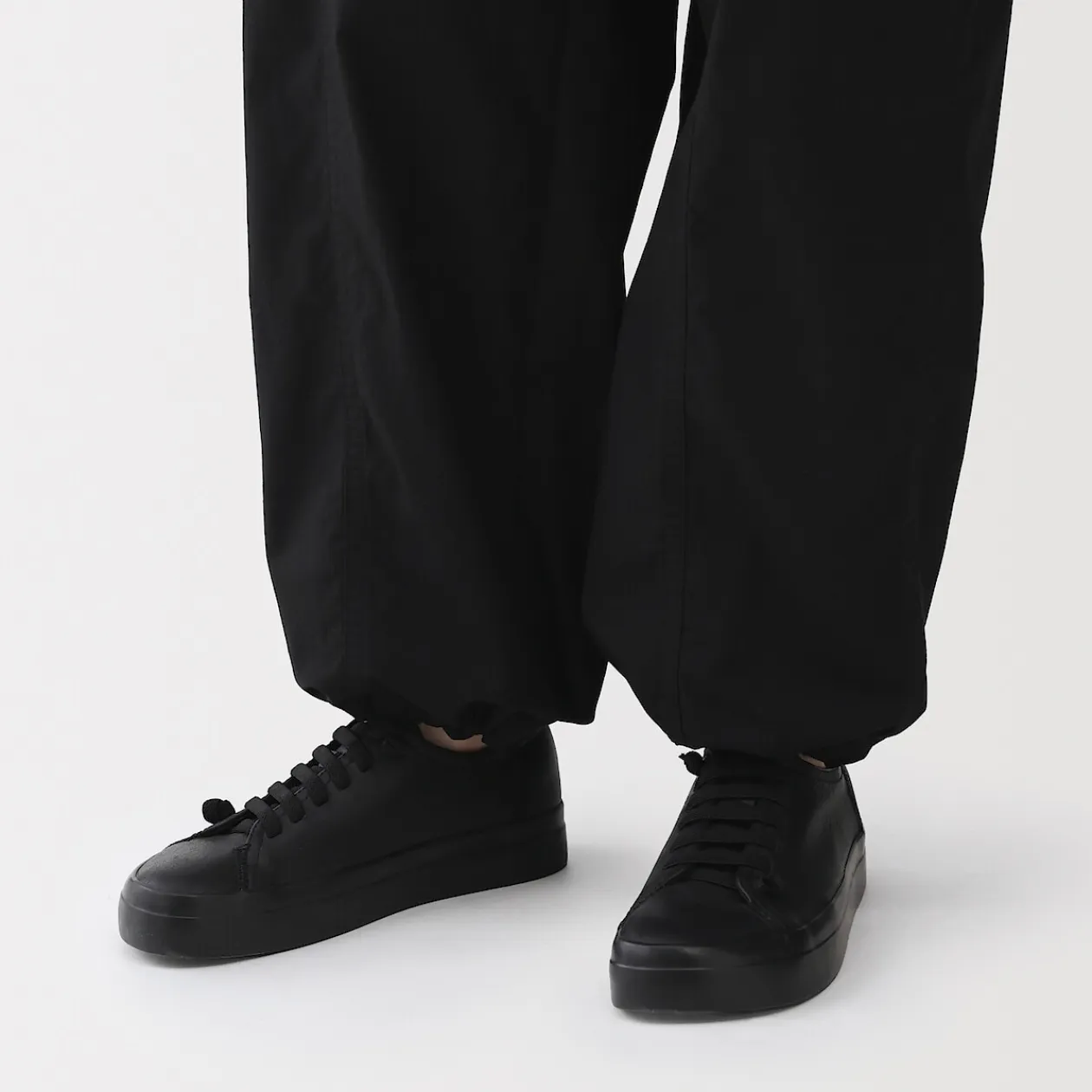 Pantalons, Jupes Et Shorts^Muji Pantalon à cordon de serrage en toile de coton léger pour femme