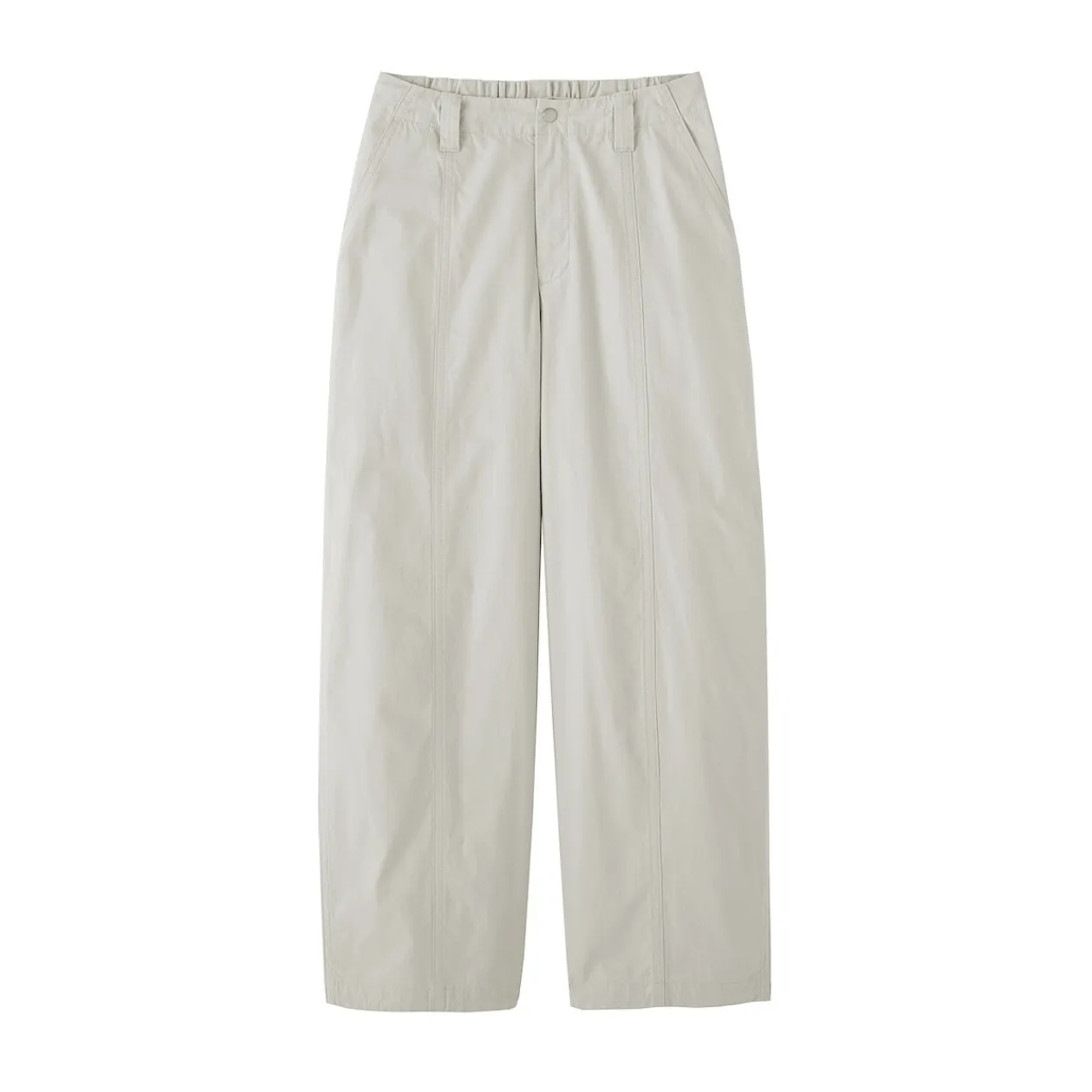 Pantalons, Jupes Et Shorts^Muji Pantalon à cordon de serrage en toile de coton léger pour femme