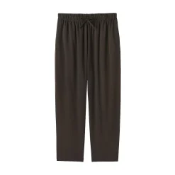 Pantalons, Jupes Et Shorts|Pantalons Et Shorts^Muji Pantalon à cordon en coton lisse unisexe