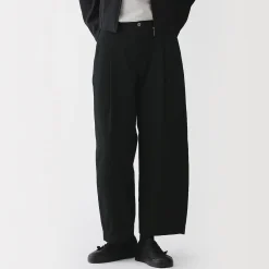 Pantalons, Jupes Et Shorts^Muji Pantalon à coupe cocon et à plis en toile de coton pour femme
