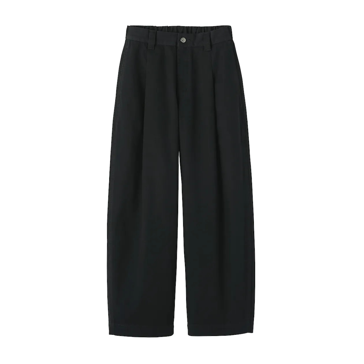 Pantalons, Jupes Et Shorts^Muji Pantalon à coupe cocon et à plis en toile de coton pour femme