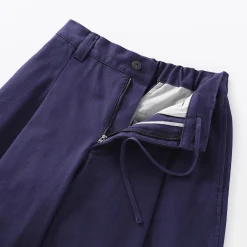 Pantalons, Jupes Et Shorts^Muji Pantalon à coupe cocon et à plis en toile de coton pour femme